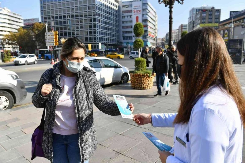 Büyükşehir Başkentlileri ağız ve diş sağlığı konusunda bilinçlendiriyor
