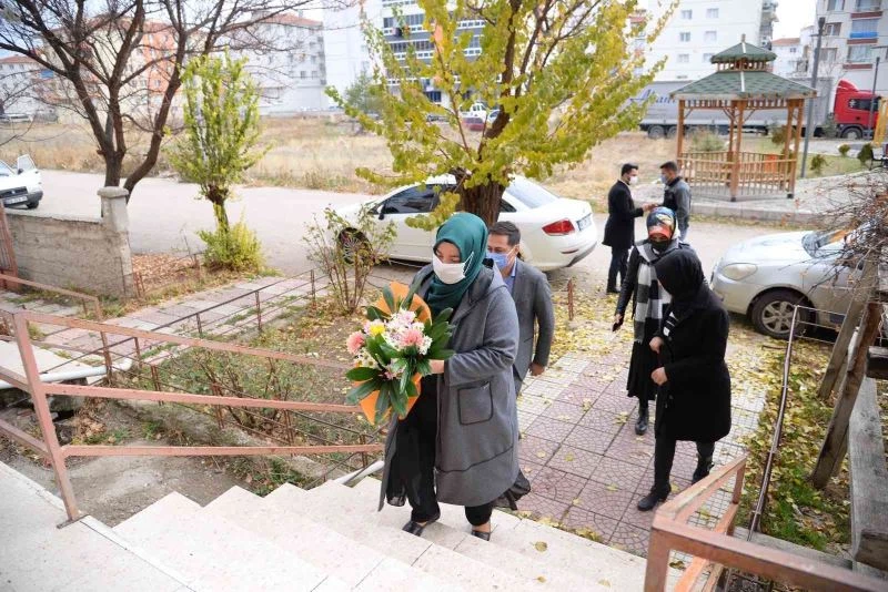 Nergiz Oğuz’dan şiddet mağduru kadınlara anlamlı ziyaret
