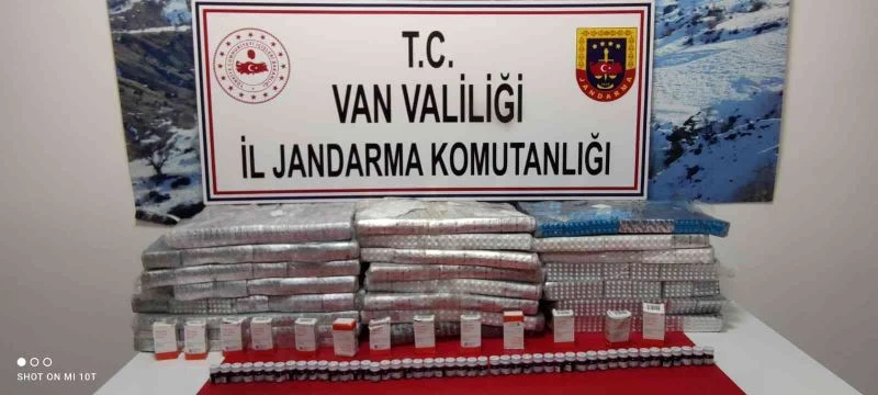 Van’da 243 bin 181 adet İran menşei tıbbi hap ele geçirildi
