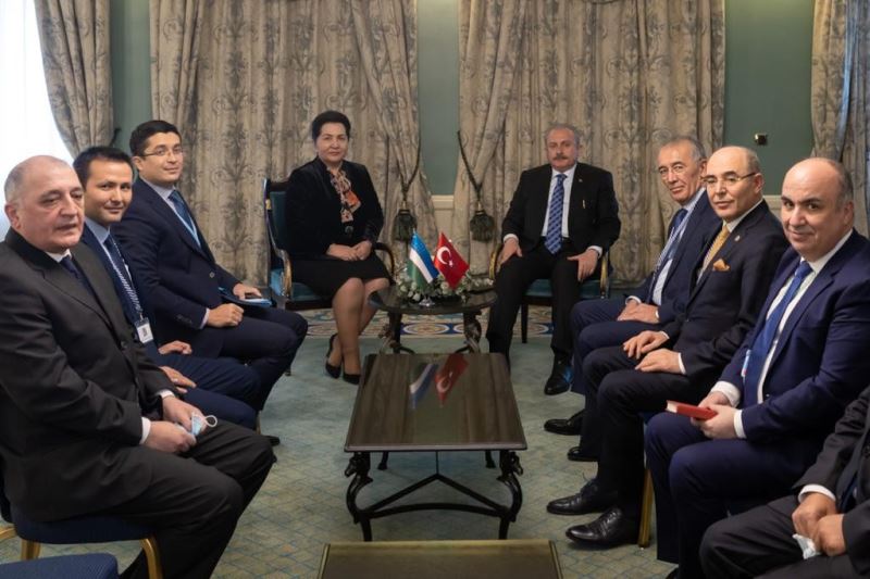 TBMM Başkanı Şentop, Özbekistan Senato Başkanı Narbayeva ile görüştü
