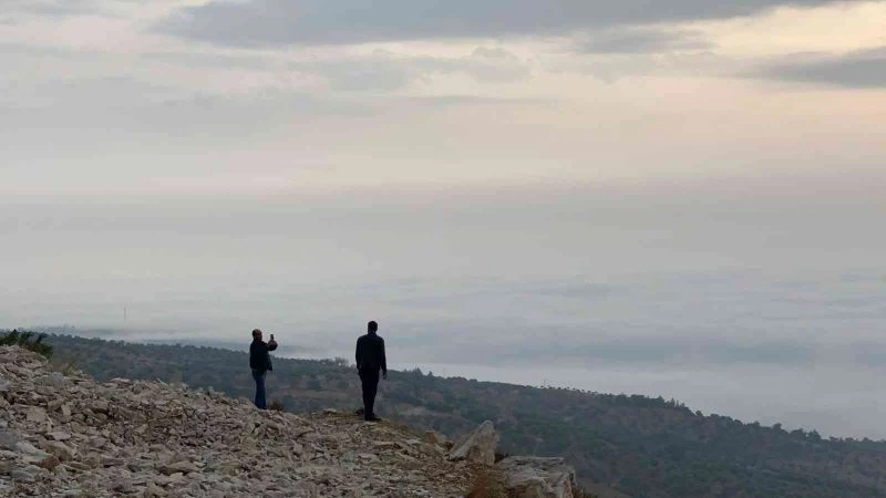 Sis altındaki Amik Ovası’nda kartpostallık görüntüler
