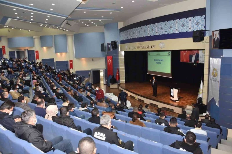 Konya’da özel güvenlik ve genel kolluk görevlilerine 