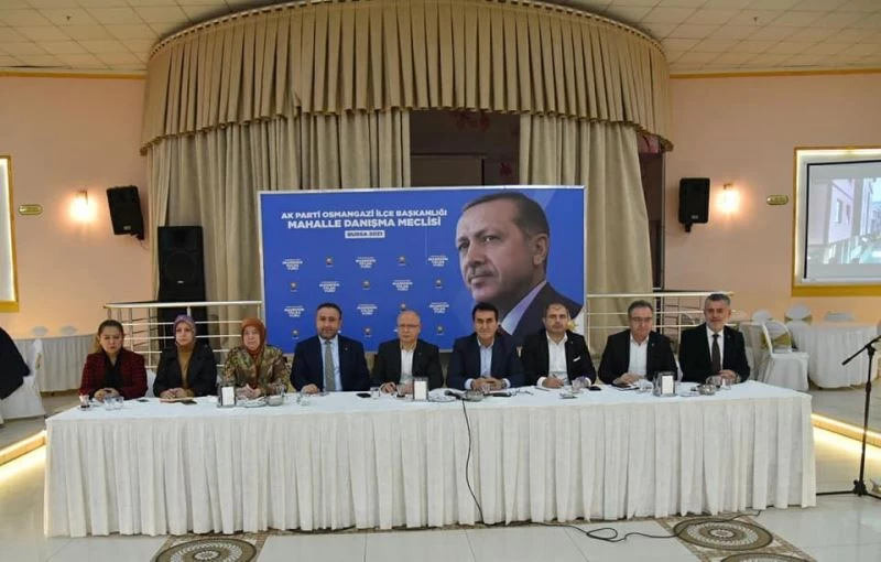 AK Teşkilatlar her kademesiyle Bursa için çalışıyor
