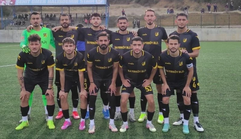 Bayırköyspor kazanması bildi
