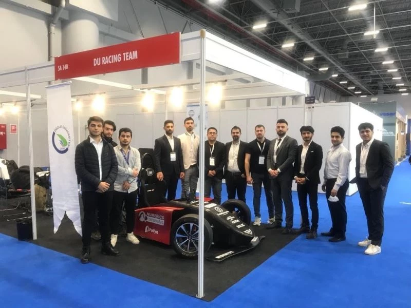 Öğrencilerin geliştirdiği araç, ziyaretçilerden tam not aldı
