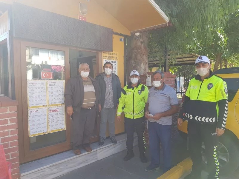 Didim’de ticari taksiler denetlendi
