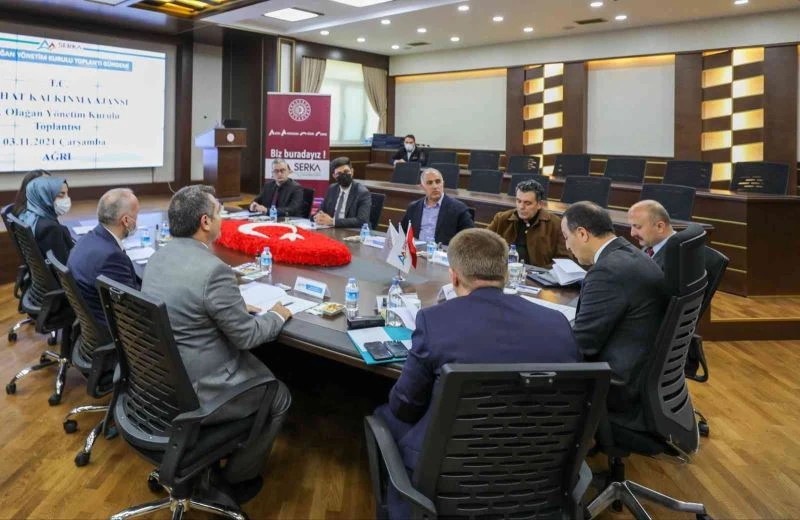 SERKA’nın 81’inci Olağan Yönetim Kurulu Toplantısı Ağrı’da yapıldı
