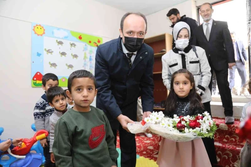 Kaymakam Solak Kur’an kursunu ziyaret etti
