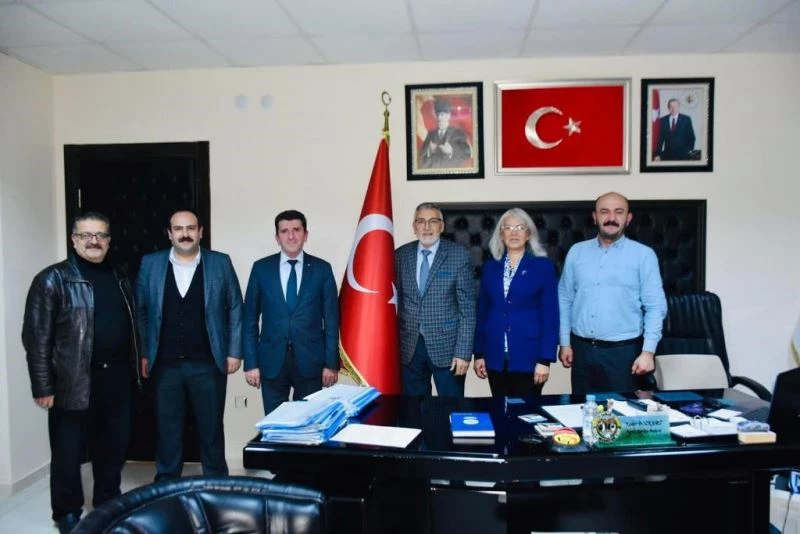 MHP’li başkanlardan Bozkurt’a ziyaret
