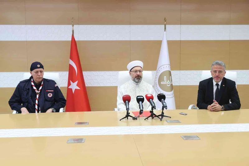 Diyanet İşleri Başkanlığı ile Türkiye İzcilik Federasyonu arasında iş birliği protokolü imzalandı
