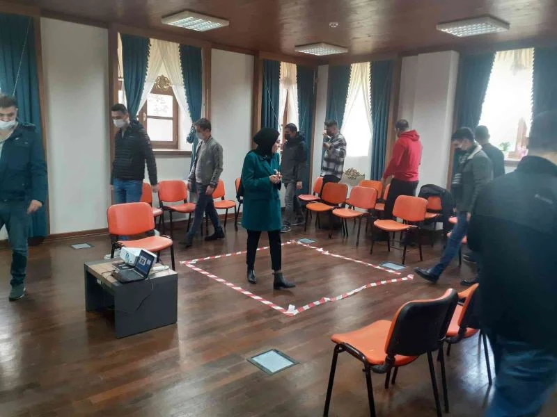 Bekçilere öfke kontrolü eğitimi verildi
