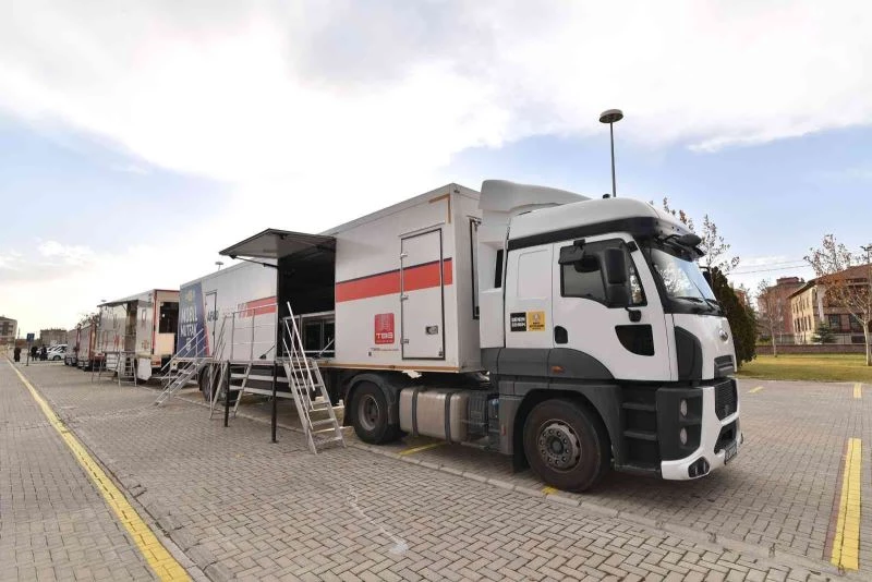 Afet durumunda hizmet vermek için 4 mobil mutfak hizmete girdi
