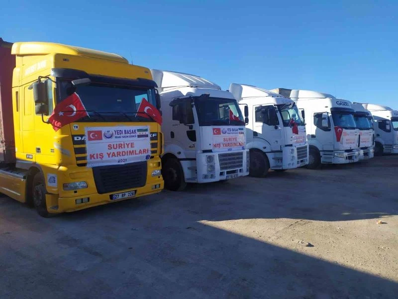 Sınır ötesine 200 ton kömür yardımı
