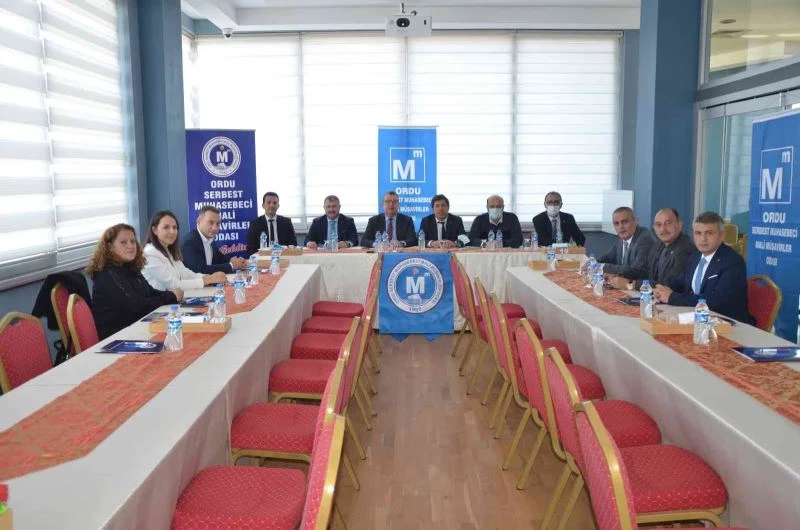 Akın: “Mali Müşavir ve Muhasebeciler Odasını iş ortağımız olarak görüyoruz”
