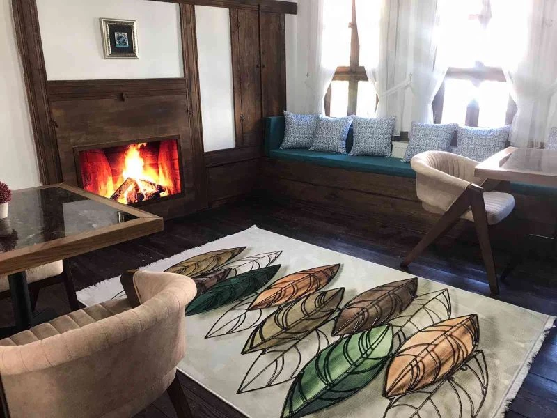 Kütahya’daki tarihi konakta hanımlara özel kafe
