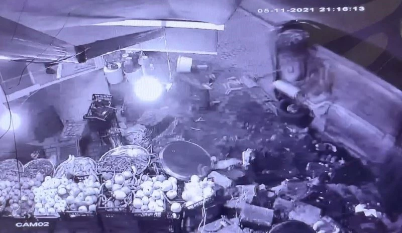 Kediyi ezmemek için manevra yapınca takla attı
