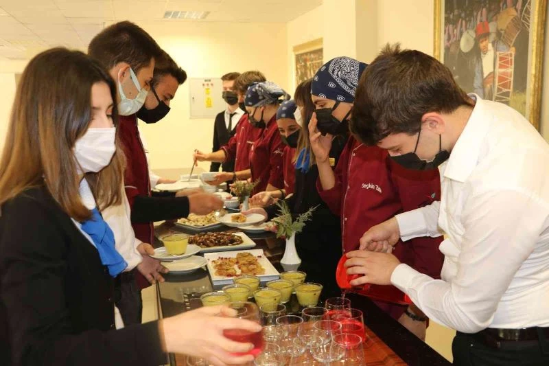 Osmanlı saray lezzetleri uygulama otelinde gün yüzüne çıkıyor
