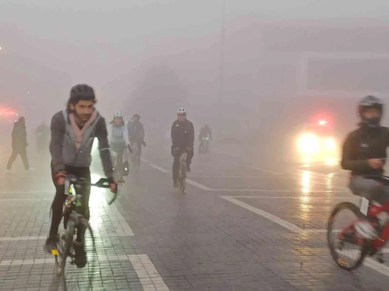 Anıtkabir’e bisikletlerle gidiyorlar
