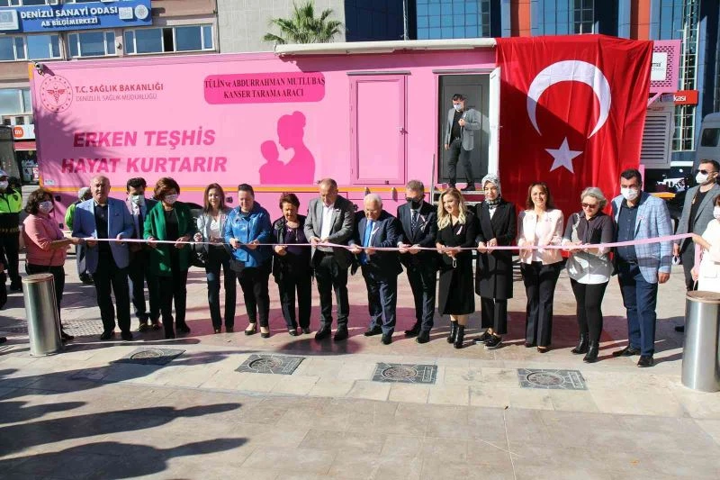 Hayırseverlerin bağışladığı Mobil Kanser Tarama Tırı hizmete başladı
