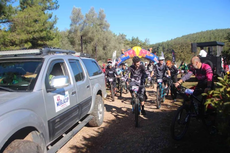 Dağ bisikletleri Bodrum’da yarıştı
