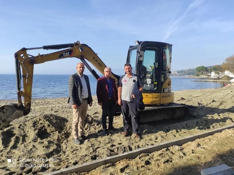 Narlı’ya sahil bandı
