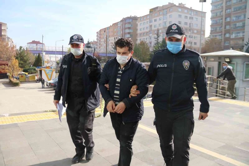 66 dairelik blokta yangın çıkaran kapıcı adliyeye sevk edildi
