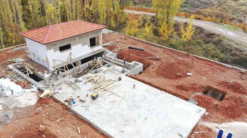 May Barajı’nı koruyacak tesis Akören’de yükseliyor
