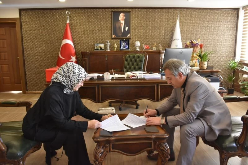 Eğitim camiasına ‘sağlık’ desteği
