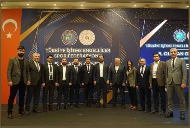İş insanı Ersöz, İşitme Engelliler Futbol Federasyonu yönetim kuruluna seçildi
