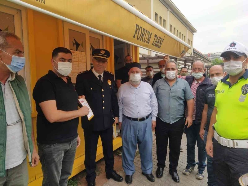 Taksi şoförlerinin uyması gereken kurallar anlatıldı
