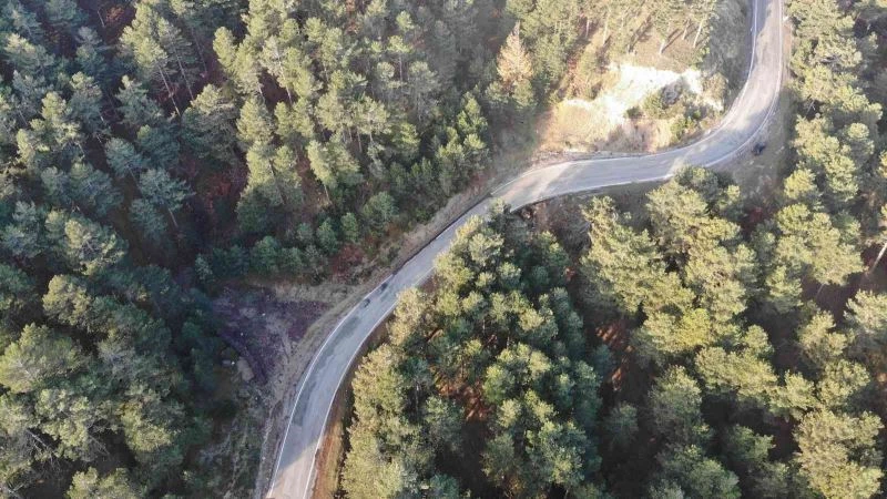 Edremit-Yenice yolundaki virajlar sürücüleri zorluyor
