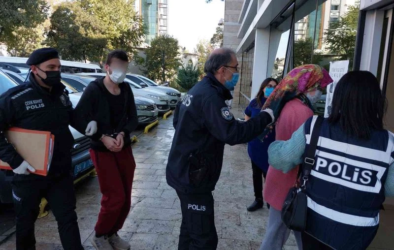 Akü hırsızlığından karı-kocaya gözaltı
