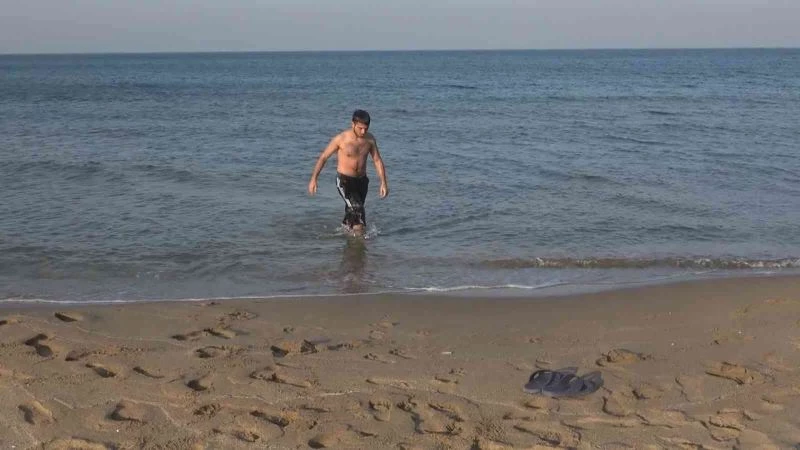 Türkiye’nin en kuzeyi Sinop’ta Kasım ayında deniz keyfi
