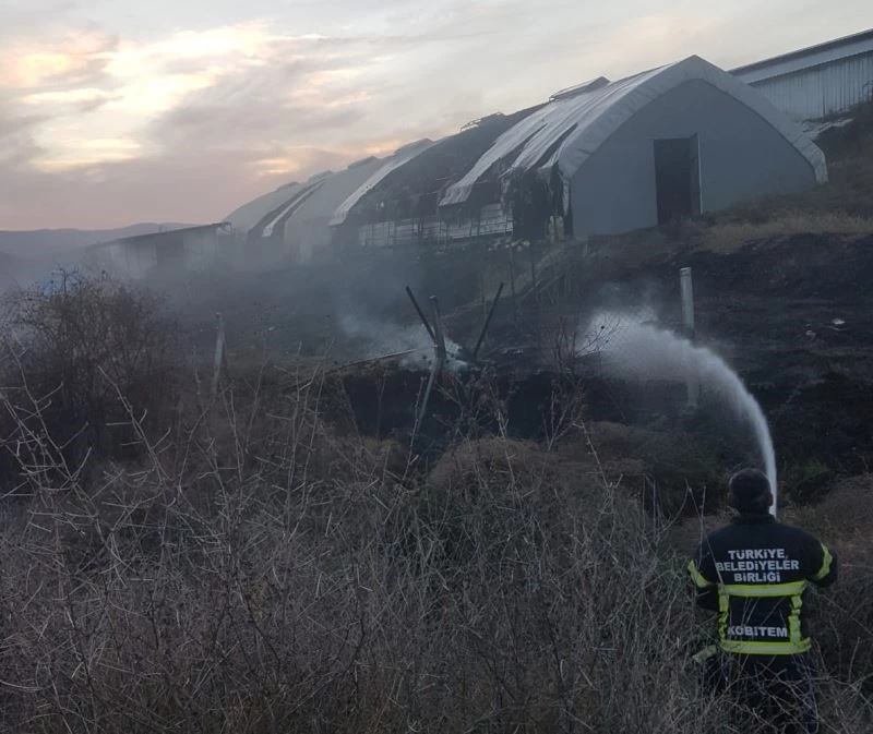 Bilecik’te boş besihane çıkan yangın zamanında müdahale ile söndürüldü
