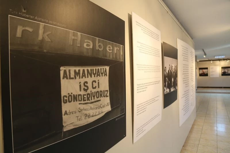 Küçükçekmece’de Türkiye’den Almanya’ya göçün 60. yılı için özel sergi
