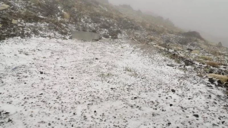 Çanakkale’de yılık ilk karı Kazdağları’na düştü
