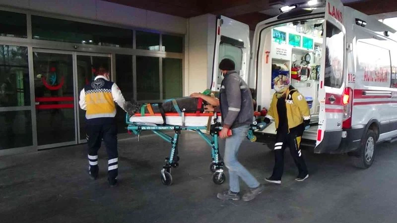 Biyokütle Enerji Santrali inşaatında iş kazası: 1 yaralı
