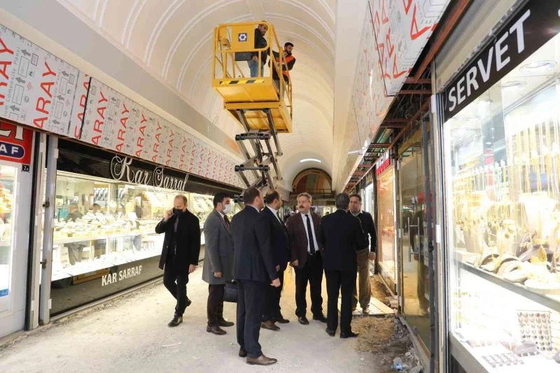 Kazancılar Çarşısı turist çeken mekan haline gelecek
