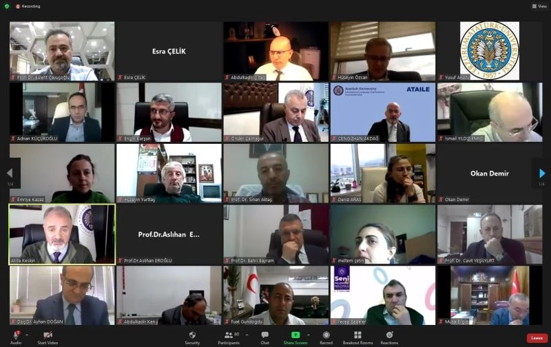 Dijital dönüşüm ve yazılım ofisi tarafından hazırlanan dijital dönüşüm endeksi, birim yöneticileriyle paylaşıldı
