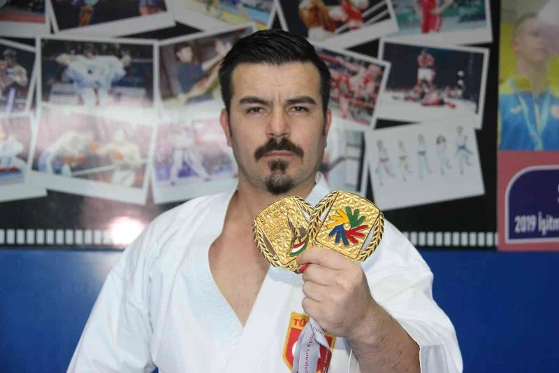 Dünya Şampiyonu engelli karateci, gözünü olimpiyatlara dikti
