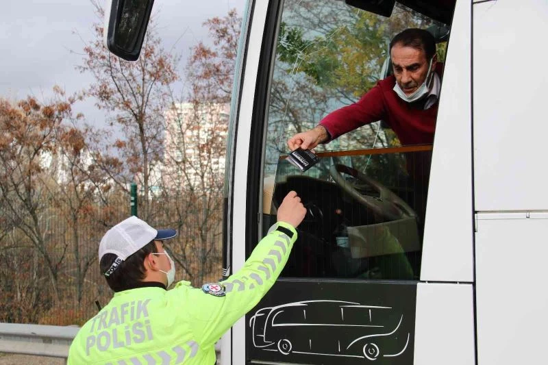AŞTİ’de kış lastiği denetimi
