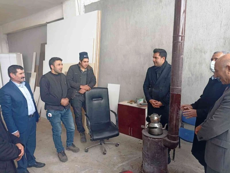 Kaymakam İlidi, sanayi esnafının taleplerini dinledi
