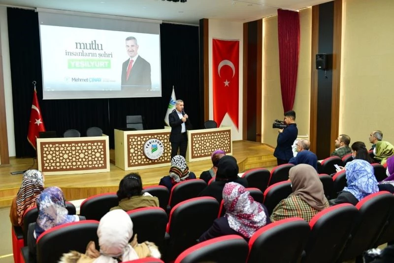 Muhtarların eşleri, Yeşilyurt’taki yatırım alanlarını inceledi
