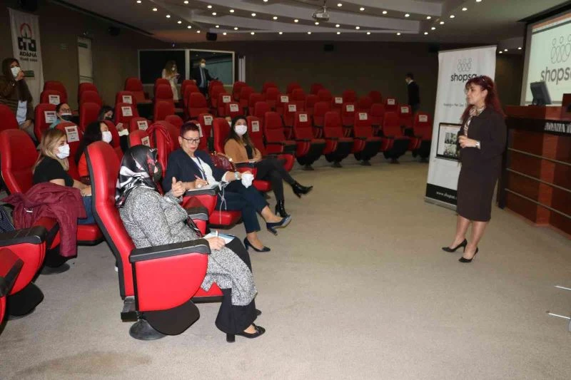 Shopsa Akademi, Adana’daki kadın girişimcilere anlatıldı
