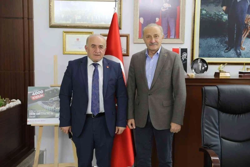 Başkan Atabay, CHP’li Çalış’ı ağırladı
