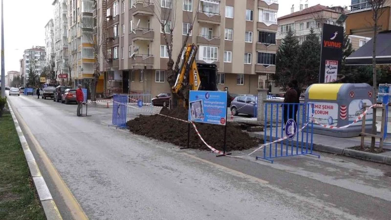 Çorum’da çöp konteynırları yer altına alınıyor
