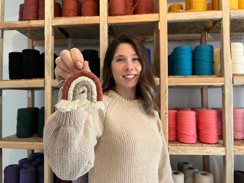 Makrome bir çok kadına iş kapısı oldu