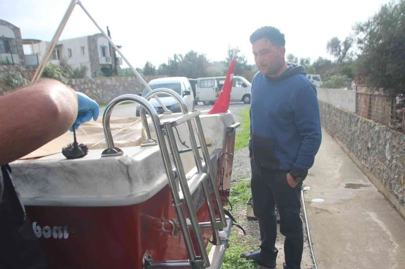 Bodrum’da kayık motoru hırsızlığı
