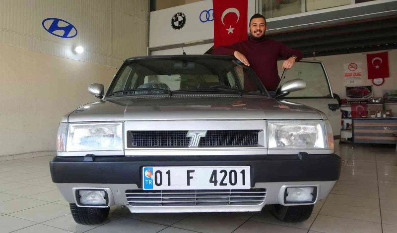 2001 model otomobilini 145 bin liraya satıyor