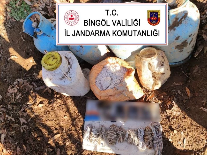 Bingöl’de 20 kilogram amonyum nitrat ele geçirildi
